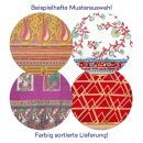 Upcycle 18 Sari-Einkaufstasche 47 x 40 cm