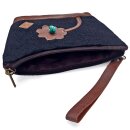 Kulturtasche Filz & Leder