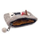 Filzbeutel Hund 15 x12 cm