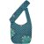 Upcycle 10 Sari-Schultertasche 40 x 32 cm, mit extralangem Henkel
