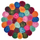 Topfuntersetzer 20 cm Marshmallow rund bunt