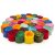 Topfuntersetzer 20 cm Marshmallow rund bunt
