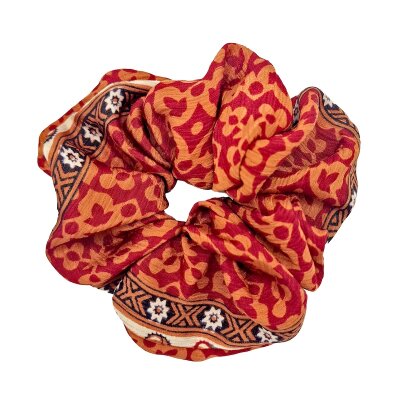 Upcycle 21 Scrunchie Sari Hairtie