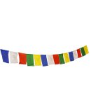 Gebetsfahnen 5er-Set 18 cm
