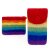 Felted Phone Case, Rainbow Colors