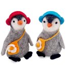 Eierwärmer Pinguin mit Tasche