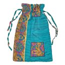 Upcycle 25 Sari-Geschenkverpackungsbeutel (2 in1)