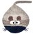 Filzsitzkissen Waschbär