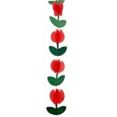 Lokta Papier-Dekokette Tulpen