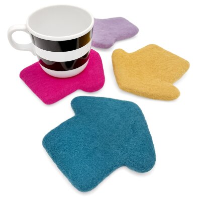 Tassenuntersetzer Pfeil 4er-Set