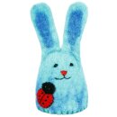 Eierwärmer Hase mit Marienkäfer