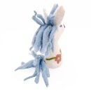 Eierwärmer Einhorn Wuschel blau