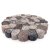 Topfuntersetzer 20 cm Marshmallow rund natur