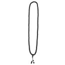 Halskette Mala, Obsidian