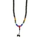 Halskette Mala 7 Chakra, Lava