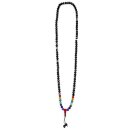 Halskette Mala 7 Chakra, Achat dunkel