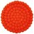 Topfuntersetzer 18 cm Filzkugeln rund uni orange