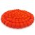 Topfuntersetzer 18 cm Filzkugeln rund uni orange