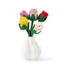 Filzblumen Rosen 5er-Set