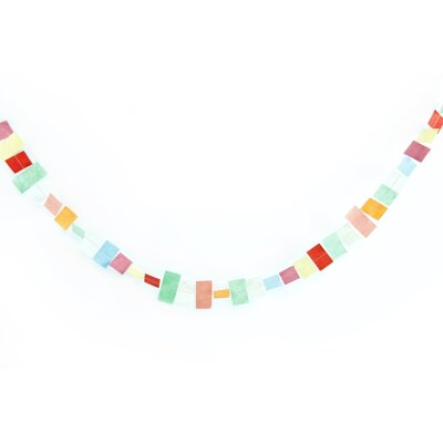 Lokta Papier-Dekokette Geschenke bunte Rechtecke