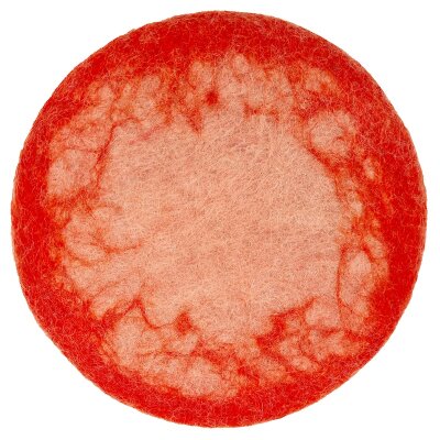 Filz-Topfuntersetzer 20 cm rund Farb-Explosion