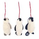 Filzanhänger Pinguine im 3er-Set