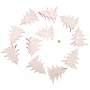Lokta Papier-Dekokette Girlande Tannenbäume Weihnachtsbäume