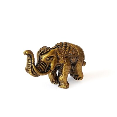 Brass Elephant Figurine