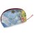 Upbag 28 Upcycled Kosmetik-Beutel Kulturtasche halbrund, ca. 19 x 11 cm