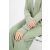 Organic Cotton Jacquard Wrist Warmers