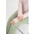 Organic Cotton Jacquard Wrist Warmers