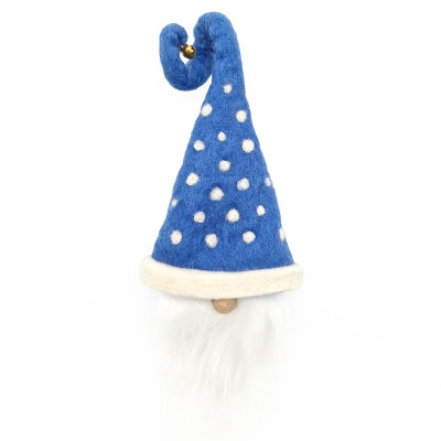 Flaschenwichtel Weihnachtsmann Nikolaus gepunktet