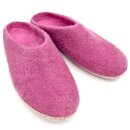 Filzhausschuhe pink