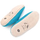 Felt Slippers turquoise