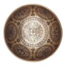 Klangschale mit 7 Chakra Mandala Gravur Ø 16-18 cm