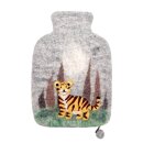 Wärmflaschenbezug klein, Tiger 0,8 L
