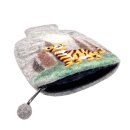 Wärmflaschenbezug klein, Tiger 0,8 L