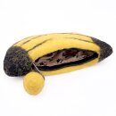 Filzbeutel Banane groß 17 x 14 cm