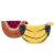 Filzbeutel Banane groß 17 x 14 cm