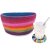 Felted Basked Rainbow w. Handhold
