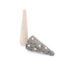 Filz-Pilze 2-in-1 stehend/Eierwärmer 16 cm, 5er-Set
