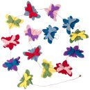 Deko-Filzkette bunte Bienen