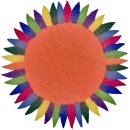 Filz-Sitzunterlage Bunte Sonne 45 cm