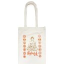 Canvas-Tasche Tote Bag Chakra 42 x 33 cm