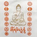 Canvas-Tasche Tote Bag Chakra 42 x 33 cm