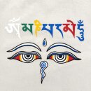 Canvas-Tasche Tote Bag Buddhas Eye 42 x 33 cm