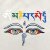 Canvas-Tasche Tote Bag Buddhas Eye 42 x 33 cm