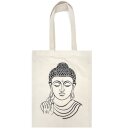 Canvas-Tasche Tote Bag Buddha 42 x 33 cm