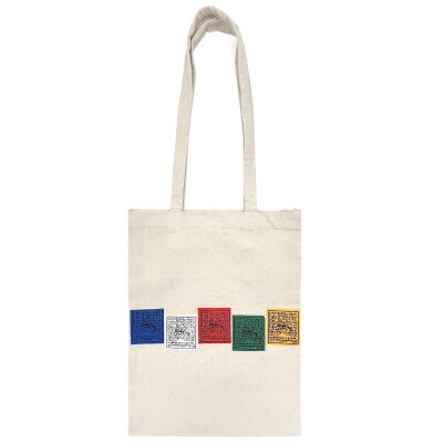 Canvas-Tasche Tote Bag Mantra  42 x 33 cm