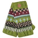 Pulswärmer bunt gemustert